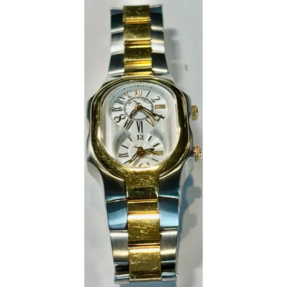 Philip Stein Signature Small Two-Tone Watch (Model 1TF)